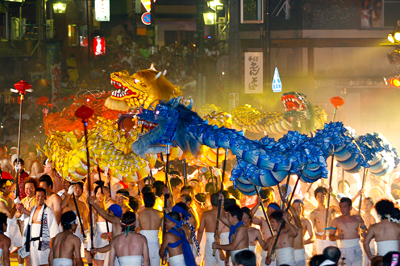 Gero Hot Spring Festival (Fireworks in Gifu)