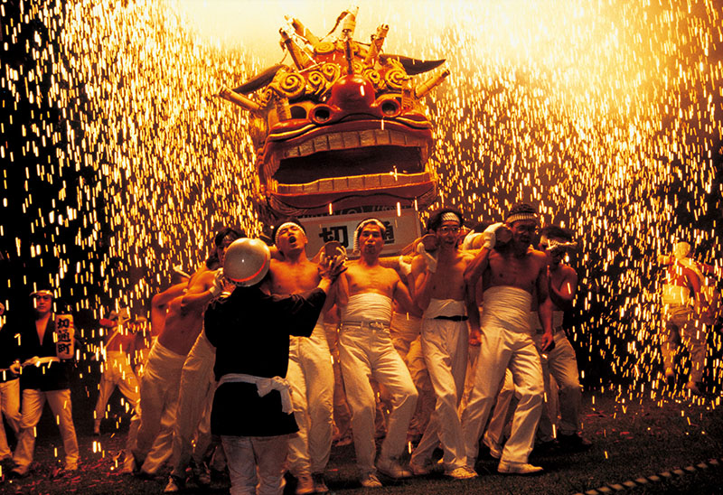 Tejikara Fire Festival in Japan VISIT GIFU