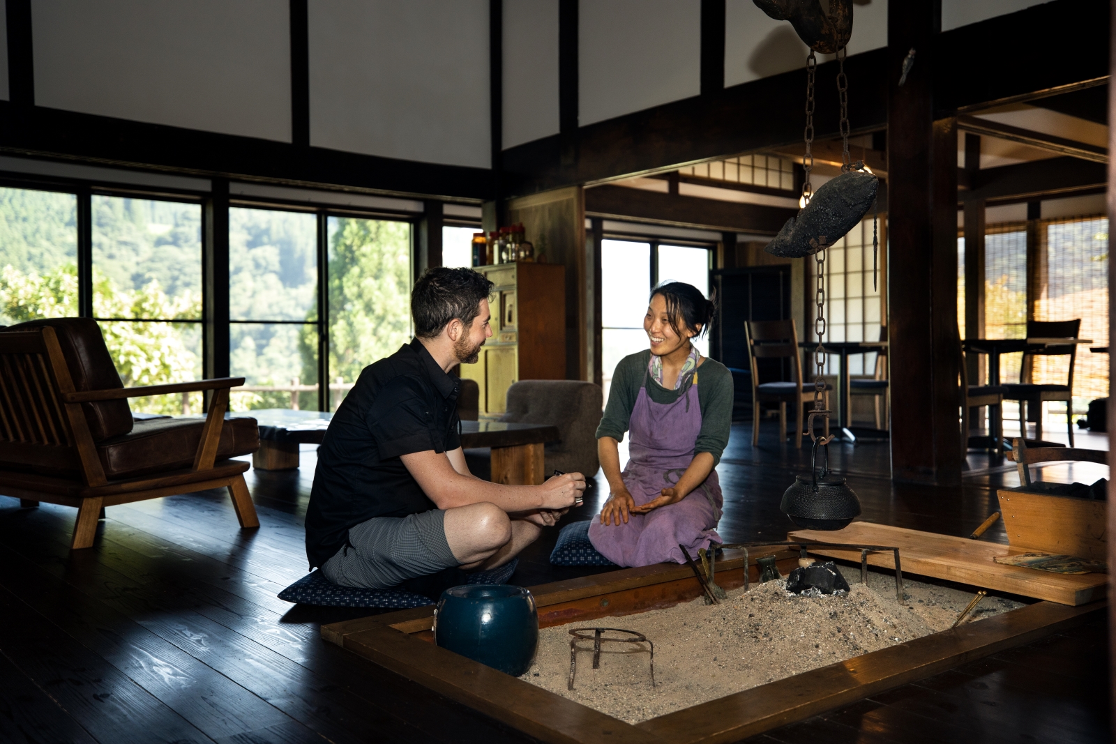 Senda Yoko - hostess, chef and innkeeper of Tanekura Inn