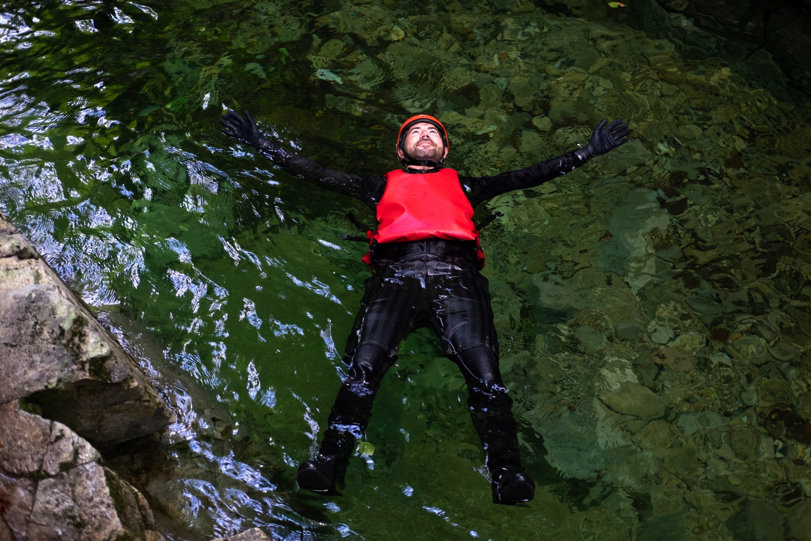 Moment of relaxation - River Gifu activity